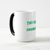 Engineer Girl Engineer Magische Mok (Voorkant links)