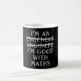 Engineer goed met Wiskunde Funny Engineering Quott Koffiemok