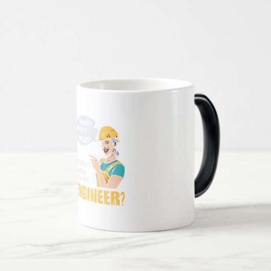 Engineer I Am An Engineer Magische Mok (Voorkant rechts)