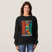 Engineer Master Builder Building Bricks Con Trui (Voorkant volledig)