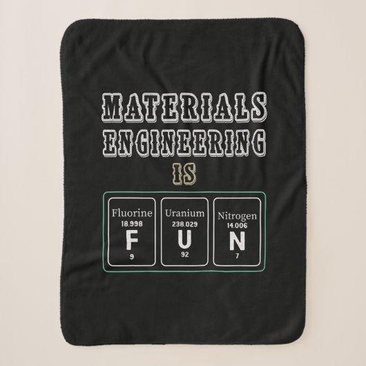 Engineer Materials Engineering is klaar Sherpa Deken (Voorkant)