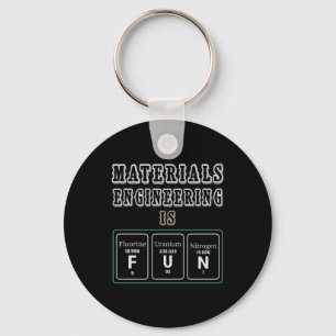 Engineer Materials Engineering is klaar Sleutelhanger