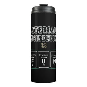 Engineer Materials Engineering is klaar Thermosbeker