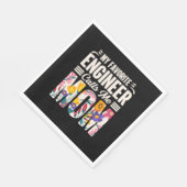 Engineer Mijn favoriete ingenieur roept me mama Servet (Hoek)