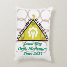 Engineer Mode Sierkussen – Grappig Niet Storen Accent Kussen