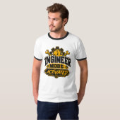 Engineer Modus Geactiveerd | Technische Humor T-shirt (Voorkant volledig)