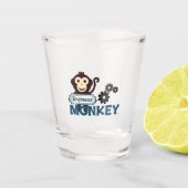 Engineer Monkey Shot Glas (Voorkant)