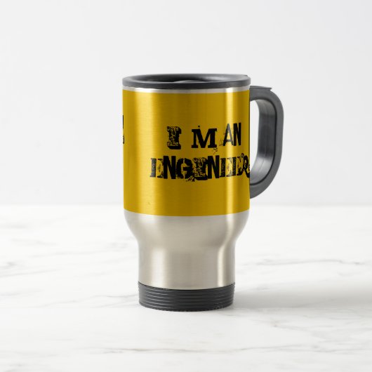 Engineer Mug / Caneca Engenharia Reisbeker (Voorkant rechts)