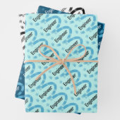 Engineer Oval Inpakpapier Vel (In situ)