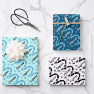 Engineer Oval Inpakpapier Vel