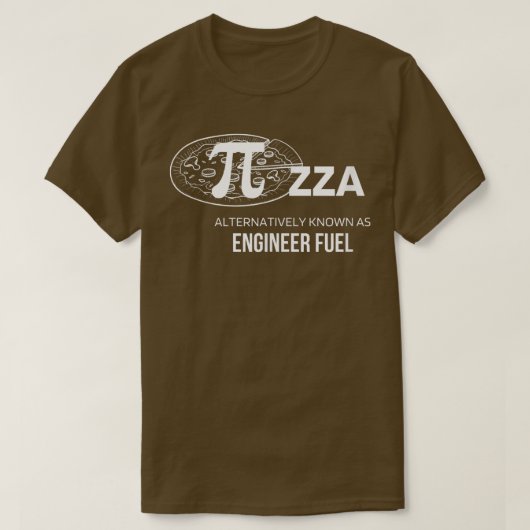 Engineer Pizza T-shirt (Design voorkant)