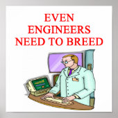 ENGINEER POSTER (Voorkant)