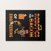 Engineer robotica of engineering legpuzzel (Horizontaal)