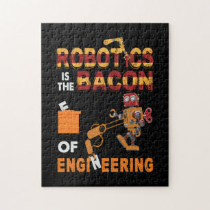 Engineer robotica of engineering legpuzzel