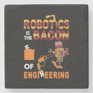 Engineer robotica of engineering stenen onderzetter