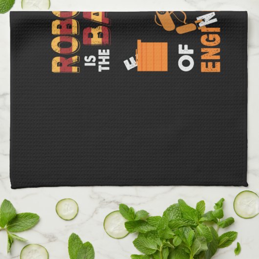 Engineer Robotics Of Engineering Theedoek (Gevouwen)