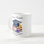 🎓Engineer’s Honor Graduation Mug Koffiemok (Voorkant links)