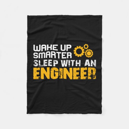 Engineer Slaap met engineer Fleece Deken (Voorkant)