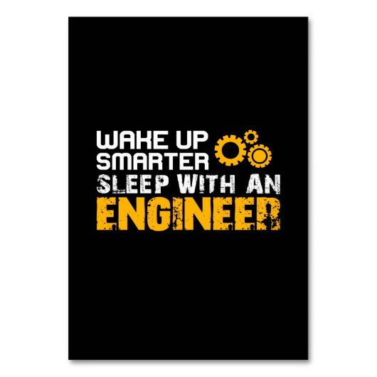 Engineer Slaap met engineer Kaart (Voorkant)