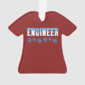 Engineer Snowflake Ornament (voorkant)