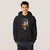 Engineer Space 5 jaar oude Astronaut geboren in 20 Hoodie (Voorkant volledig)