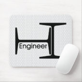 Engineer Steel Beams Muismat (Met muis)