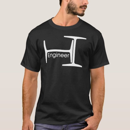 Engineer Steel Beams T-shirt (Voorkant)