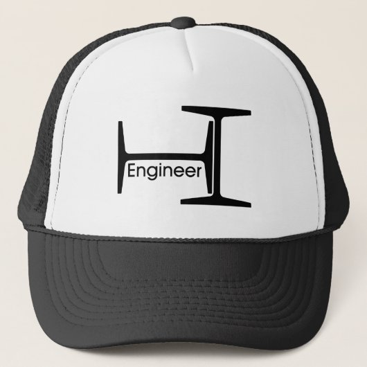 Engineer Steel Beams Trucker Pet (Voorkant)