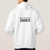 Engineer - vertrouw me hoodie (Achterkant)