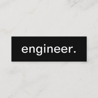 Engineer Visitekaartje
