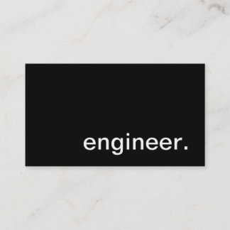 Engineer Visitekaartje