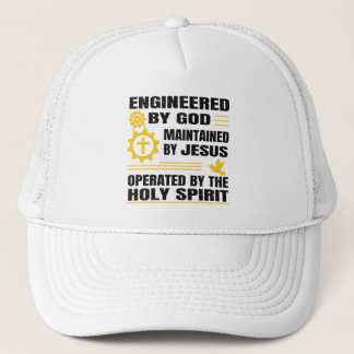Engineered by God, Maintained by Jesus,  Trucker Pet