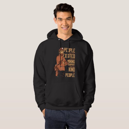Engineering Aerospace Mechanical Mining Engineer Hoodie (Voorkant volledig)