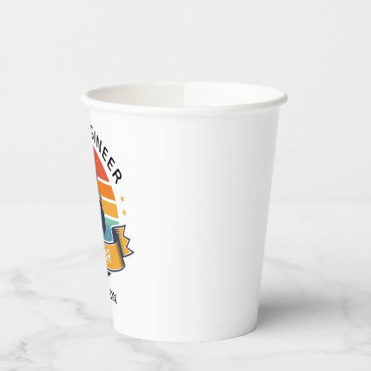 Engineering Afstuderen beste ingenieur op Par Golf Papieren Bekers (Links)