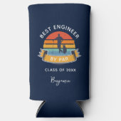 Engineering Afstuderen Golf Lover Custom Seltzer Blikjeskoeler (Voorkant)
