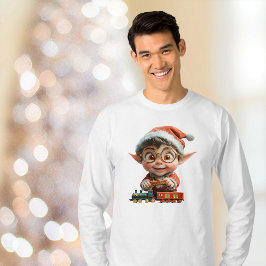 Engineering Baby Christmas Elf Mannen T-shirt