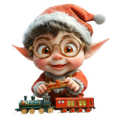 Engineering Baby Kerst Elf Keramisch Ornament