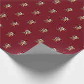 Engineering Baby Kerst Elf Wrapping Paper Cadeaupapier (Hoek)