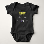 Engineering Blueprint Duct Tape Engineers Romper (Voorkant)