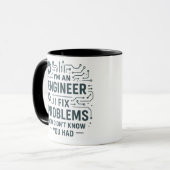 "Engineering Blueprint Mok – Geometrisch ontwerp v (Voorkant links)