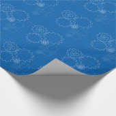 Engineering Blueprint Style Cadeaupapier (Hoek)