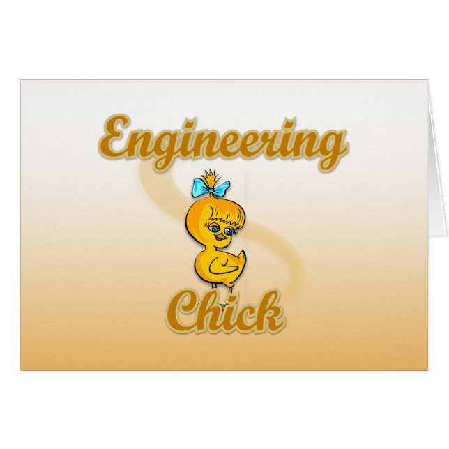 Engineering Chick (Voorkant Horizontaal)