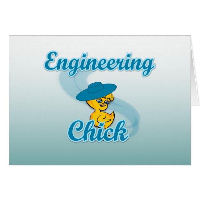 Engineering Chick #3 (Voorkant Horizontaal)