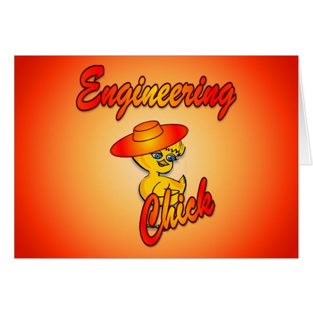 Engineering Chick #5 (Voorkant Horizontaal)