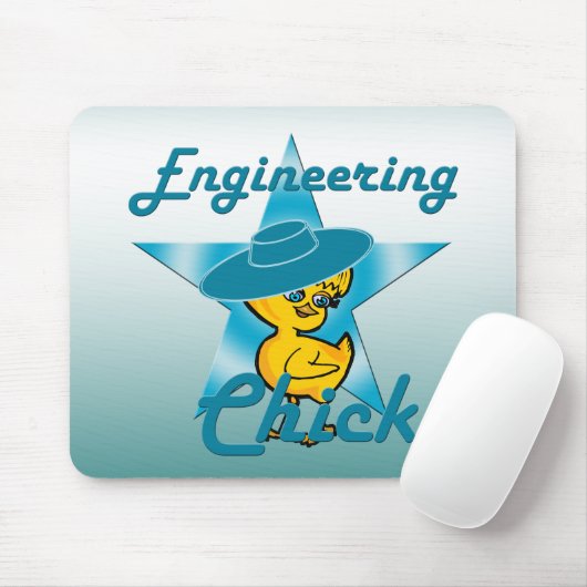 Engineering Chick #7 Muismat (Met muis)