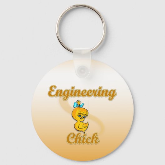 Engineering Chick Sleutelhanger (Voorkant)