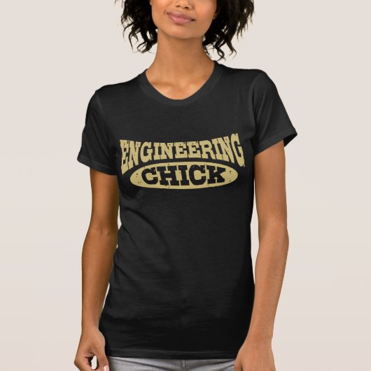 Engineering Chick T-shirt (Voorkant)