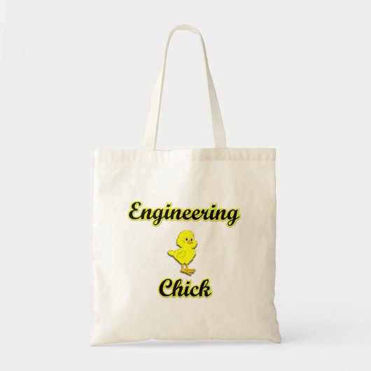 Engineering Chick Tote Bag (Voorkant)