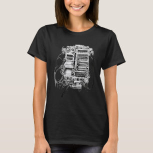 Engineering Complex Mechanische machine potlood Sk T-shirt