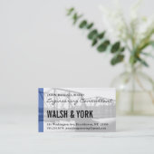 Engineering Consultant Visitekaartje (Staand voorkant)